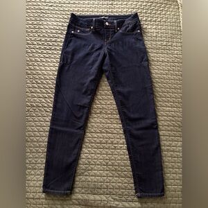 White House Black Market Dark Indigo Skinny Jeans